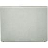 WIN REST Testiera per letto Duna rivestita in lino, tessuto antimacchia, in fibra naturale, al tatto, moderna, elegante, colore lino naturale, testiera 90 x 120 cm (letto 80)