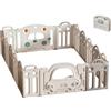 ROMARK Box Bambini Pieghevole 163 X 163 CM- Recinto per Bambini con gioco interattivo