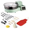 Uimoso Tornio per Ceramica 28cm con Motore 450W per Adulti e Principianti, Verde