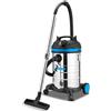 FERVI Aspirapolvere aspira polvere liquidi bidone aspiratutto inox 30 LT automatico