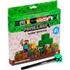 Pukator Minecraft Penne Cancellabili Inchiostro Vario con Topper in Silicone Set 8 Pezzi