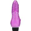 Loving Joy VIBRATORE FALLO DILDO 7" REALISTICO VIBRANTE VAGINALE ANALE VIOLA LOVING JOY DA