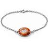 Bracciale unisex in argento925 con Occhio di Santa Lucia amuleto Portafortuna