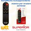 Superior Telecomando Universale Semplificato TV Tasti Grandi Autoappre. HOTEL Anziani B&B