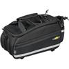 Topeak MTS TrunkBag EX 2.0 - Borsa impermeabile da bicicletta, con lati espandibili, si attacca a un portapacchi con cinghie, colore: nero