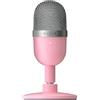 Razer Seiren Mini - USB Microfono a condensatore da Streaming Ultra-Compatto (Schema di rilevamento supercardioide, Solido Supporto inclinabile, Supporto Antiurto Integrato) Rosa