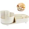 Chiluxendo Organizer Trucchi, 360° Rotante Scatola Porta Trucchi,