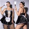 JSY Costume Cameriera Sexy Curvy Donna Taglie Forti Vestito Maid Roleplay Room hot