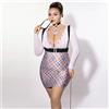 JSY Costume Professoressa Sexy Curvy Donna Taglie Forti Vestito Scolara Roleplay Hot