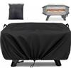MRIH-HF Forno per pizza copertura per Cozze 90347 XXL 17" Forno per pizza