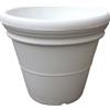 Vaso Resina Giardino Bianco liscio cm 75 diametro pianta giardino limone olivo