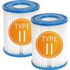 YanBan Cartucce Filtro di Ricambio Compatibile con Best-Way Tipo II 58094