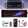 Aiorber Devil Eyes Light (102 x 348 mm), display LED con occhi a LED,