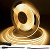 TTWAY Striscia LED COB 10 Metri 2700K, DC24V Strisce LED con 384LED/M, CRI 90+,