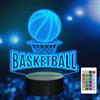 Attivolife Luce notturna 3D, lampada Illusion cambio a 16 colori e