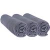 Easy Dort Set di 3 lenzuola per culla lettino ombrello | 100% cotone | estensibile,