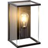 LUCIDE CLAIRE - Lampada da parete per interni/esterni, 1 x E27, IP54, antracite