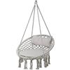 RED DECO Poltrona sospesa, Grigio, Unica