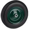 Relaxdays Ruote Carriola in PU 4.80 4.00-8, Gomma Piena Antiforatura,