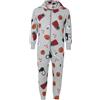 A2Z 4 Kids® Tuta Intera Per Bambini A2Z Con Teschio E Ossa Incrociate 5-13 Anni