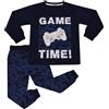 A2Z 4 Kids® Bambine Ragazzi Pigiama Gioco Volta Contrasto Top Fondo 2 Pezzi Notte Set