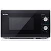 SHARP YC-MG01E-B, forno a microonde 20 litri, con funzione grill, 5 livelli di potenza, funzione defrost, piatto rotante 255 mm, colore nero