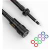 General Set clip sonda oscilloscopio compatibile con modelli digitali e portatili