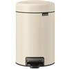 Brabantia - NewIcon Pattumiera a Pedale 3L - Piccolo Cestino per Bagno -