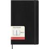Moleskine Agenda Giornaliera 2026 2027 - Agenda 18 Mesi Con Copertina Morbida e Chiusura Elastica, Colore Nero, Formato Large 13 x 21 cm