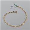 BRACCIALE DA UOMO A MAGLIA GRUMETTA IN ORO GIALLO 18KT 2,1 GRAMMI (8455)