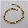 BRACCIALE DA UOMO A MAGLIA GRUMETTA IN ORO GIALLO 18KT 7,8 GRAMMI (8440)