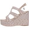 Guess Sandalo Tessuto Donna Oro rosa Fljersfab04