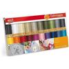 A&E GUTERMANN CONSUMER DIV 734017-1 Filo Cotone 20 SPL Basics, Base, Taglia unica, 2000 unità