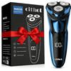 CITHOT Rasoio Elettrico Barba Con 3D Testine Rotanti IPX7 Impermeabile