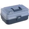Plastica Panaro 145.105 Valigetta, Trasparente Azzurro/Blu, 396 x 253 x 203