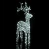 Glowster Luce natalizia decorativa a bassa tensione, bianco freddo, 75 cm, ideale