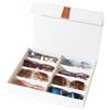 Scatola Porta Occhiali Multifunzionale Organizer per Occhiali da Sole