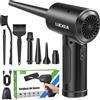 LUCKEA Aria Compressa Elettrico Rimuovi Polvere 3 Velocità Air Duster Mini Soffiatore a
