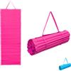 Palucart Stuoia Spiaggia, Campeggio o Mare ROSA Materassino con Tracolla 180x60 cm 8383C