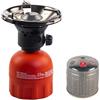 Palucart Fornellino da Campeggio + Cartuccia 190g Fornello a Gas 1 Fiamma Portatile OK120