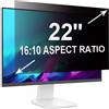 RUORD Pellicola Privacy 22 Pollici 16:10 (47.4x29.7cm) Monitor - Filtro