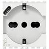 Vimar 19210.USB.B Arké presa 2 moduli SICURY 2P+T 16 A 250 V universale st x9Hg