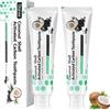 AOOSU Dentifricio Sbiancante, 2pezzi 120g Sbiancante Naturale