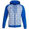 Joma Joma102262.702.4XS Felpa con Cappuccio Supernova III Royal Bianca