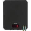 Salter 1150 BKDR bilancia da cucina digitale di precisione, elegante design in vetro, bilancia elettronica da cucina per la casa e la cucina, pesare alimenti e liquidi in ml e fl. Oz, Nero
