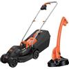 BLACK+DECKER Kit Tagliaerba Tagliabordi Elettrico Ampiezza taglio 32 cm & Filo Nylon Rocchetti, 1 pezzo X 6 metri, filo 1,5 mm, Rocchetto a Pressione