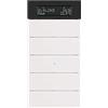 Hager B. IQ - Tastiera b-iq 5 fasi con termostato + Display Bianco pile