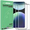 [2 Pezzi Pellicola in Vetro Temperato 3D per Xiaomi Redmi Note 14 Pro+ 5G/14 Pro