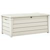 Keter Baule Box Keter Portattrezzi da esterno 454Lt BRIGHTWOOD Bianco 145x69,7x60,3cm