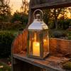 TRIROCKS Lanterne Portacandele Decorative in Acciaio Inossidabile da 30